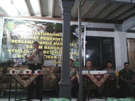 SILATURAHMI APARAT PEMERINTAH BERSAMA WARGA GOKERTEN