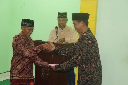 TIM SAFARI TARAWIH KECAMATAN SANDEN KUNJUNGI MASJID KHOIRUL JANNAH CETAN