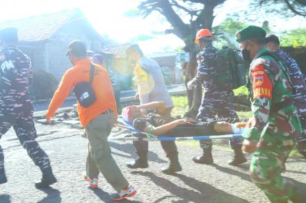Pelatihan Penanggulangan Bencana Tsunami Di Pantai Samas