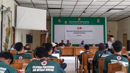 Pelatihan Pencegahan Dan Mitigasi Bencana Hari Ke2 Oleh BPBD Kab.Bantul Di Kalurahan Srigading 