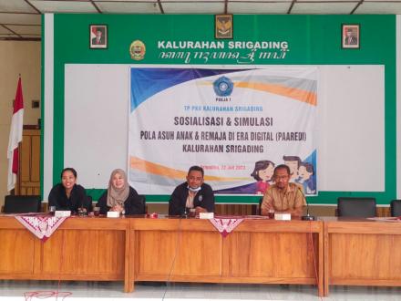 Penerjunan 6 Mahasiswa ISI Yogyakarta Di Kalurahan Srigading 