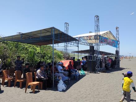 Pembukaan Festival Layang-layang Samas 