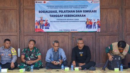 Jagawarga dan Warga Ngunan-unan Ikuti Sosialisasi, Pelatihan dan Simulasi Kebencanaan